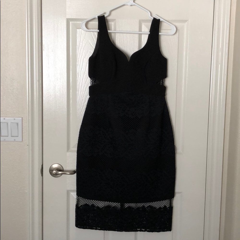 Forever New - black dress with lace